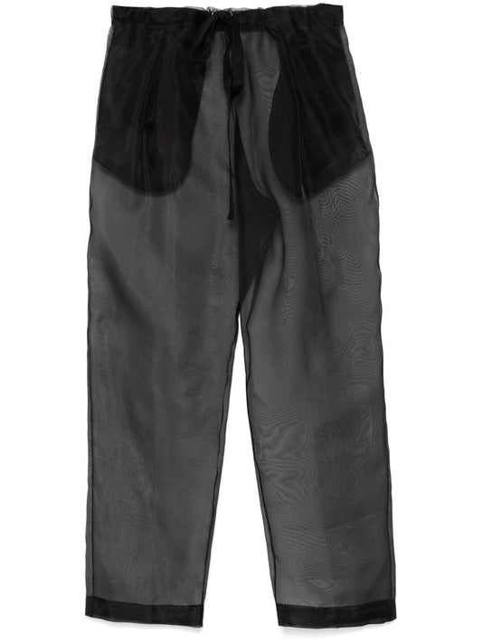 Trenton silk trousers