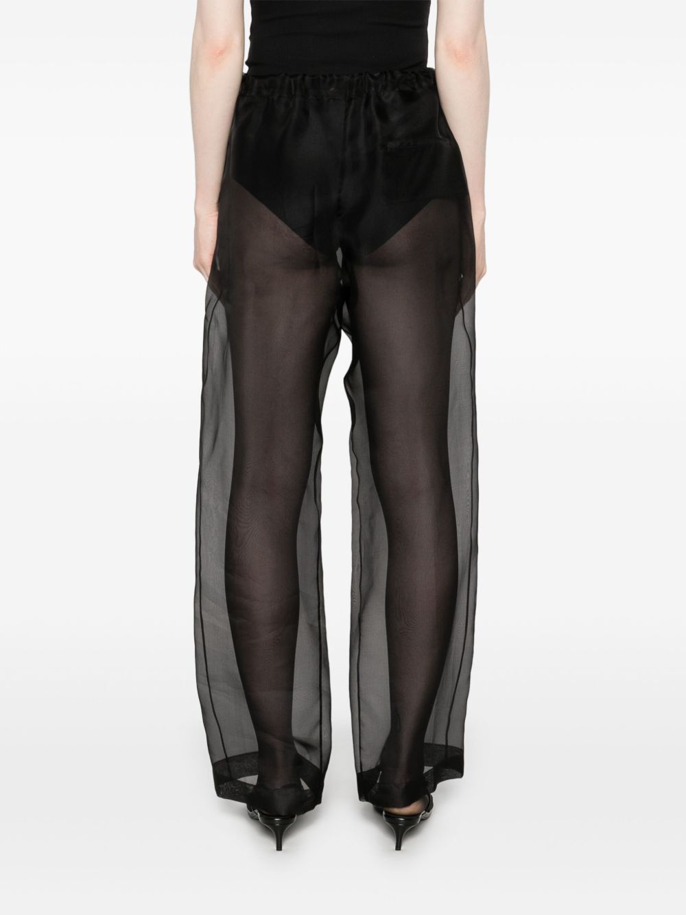 Trenton silk trousers