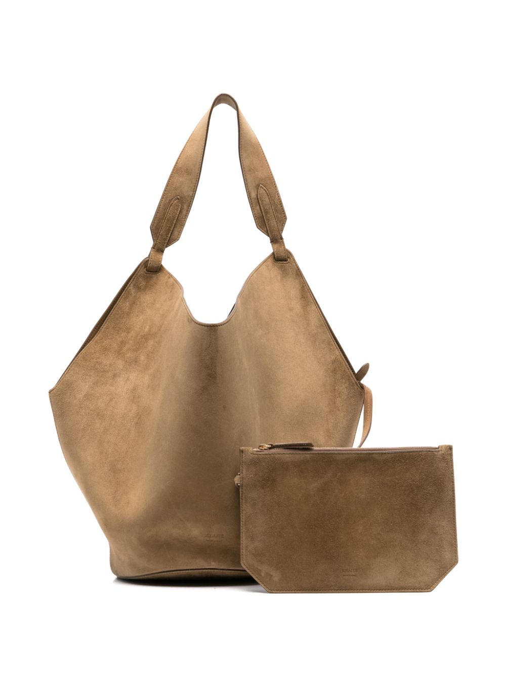 Lotus medium leather shoulder bag