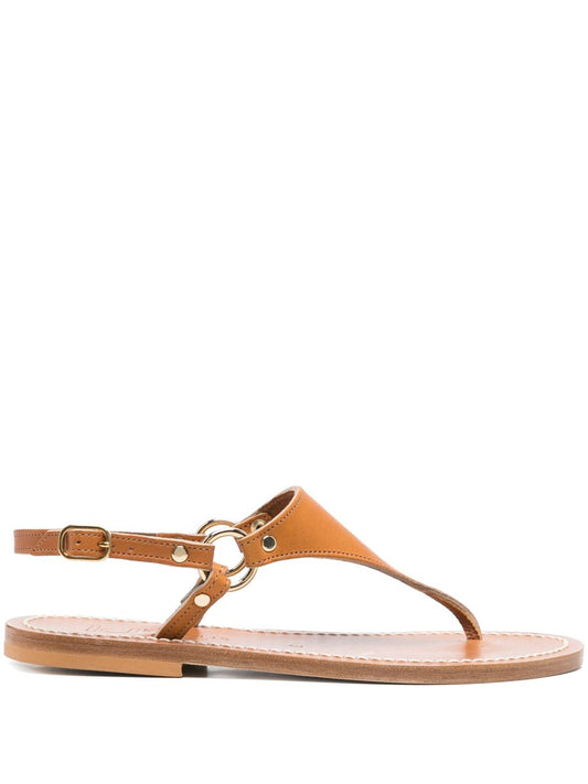 Dionysus leather sandals