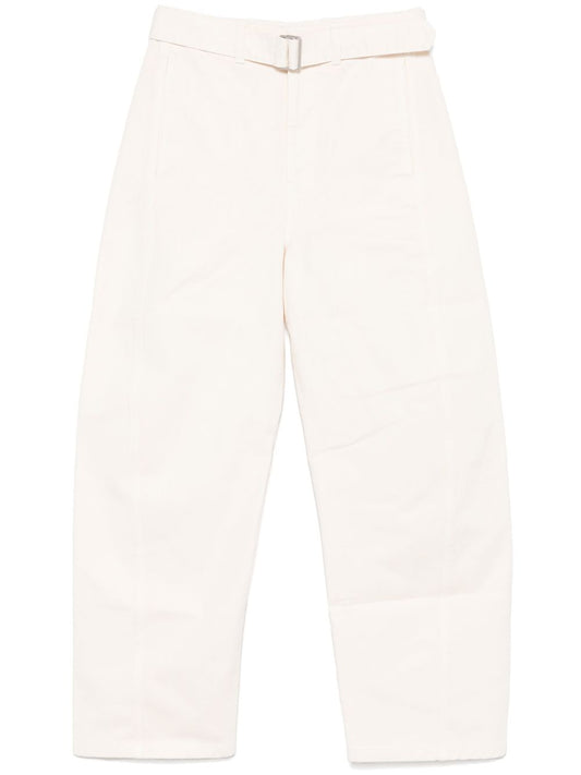 Cotton twisted jeans