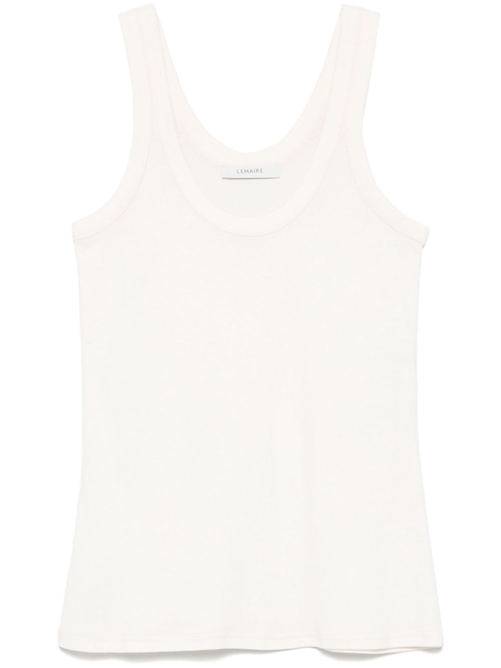 Ribbed cotton tank top