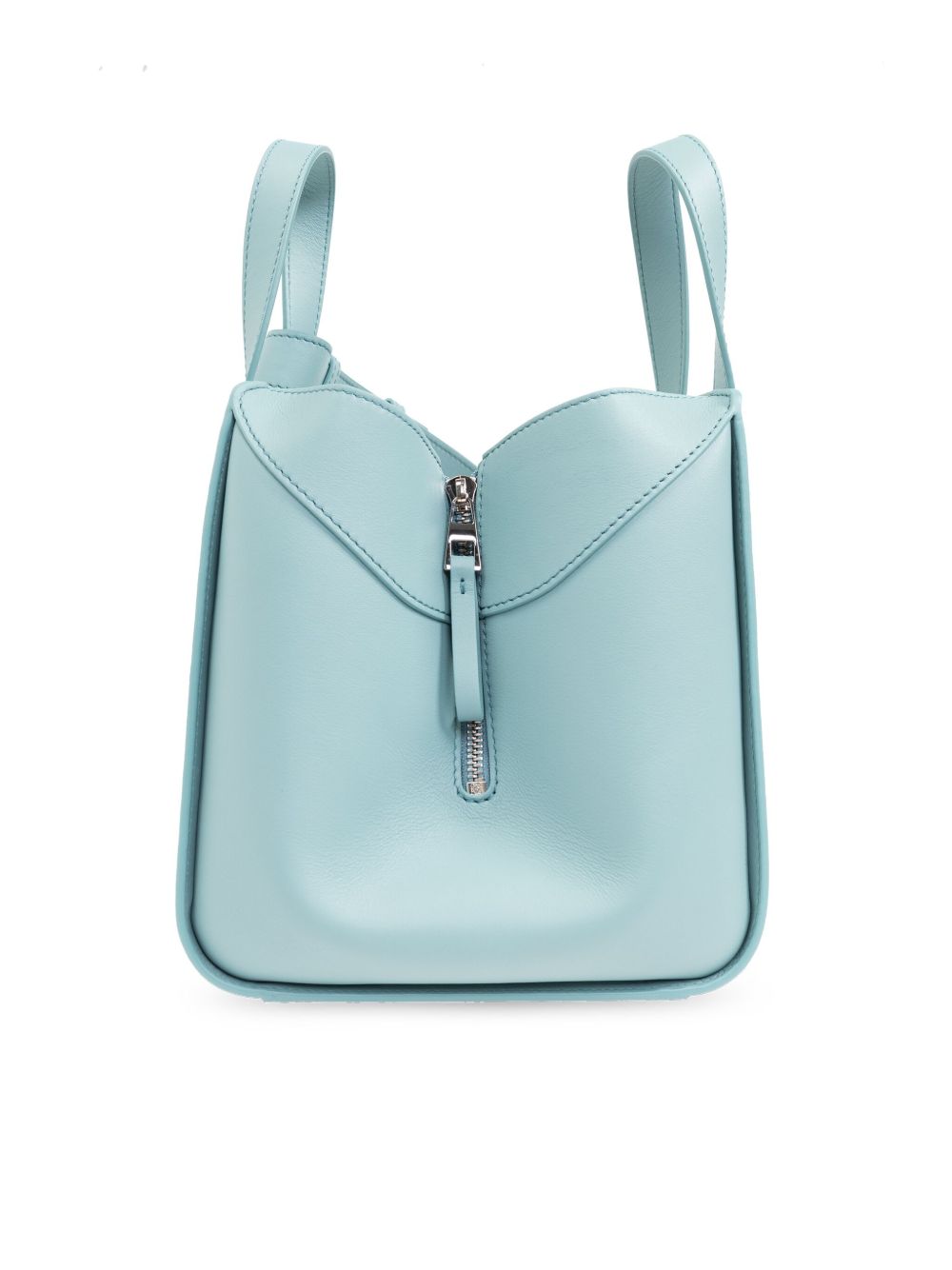 Hammock compact leather handbag