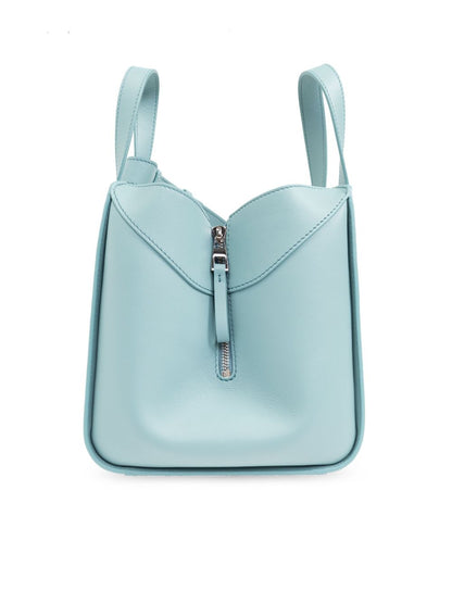 Hammock compact leather handbag
