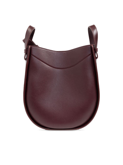 Hammock leather shoulder bag