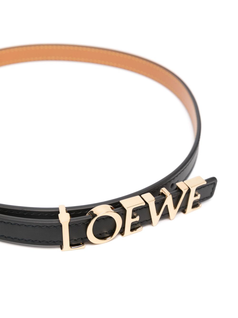 Loewe bold leather belt