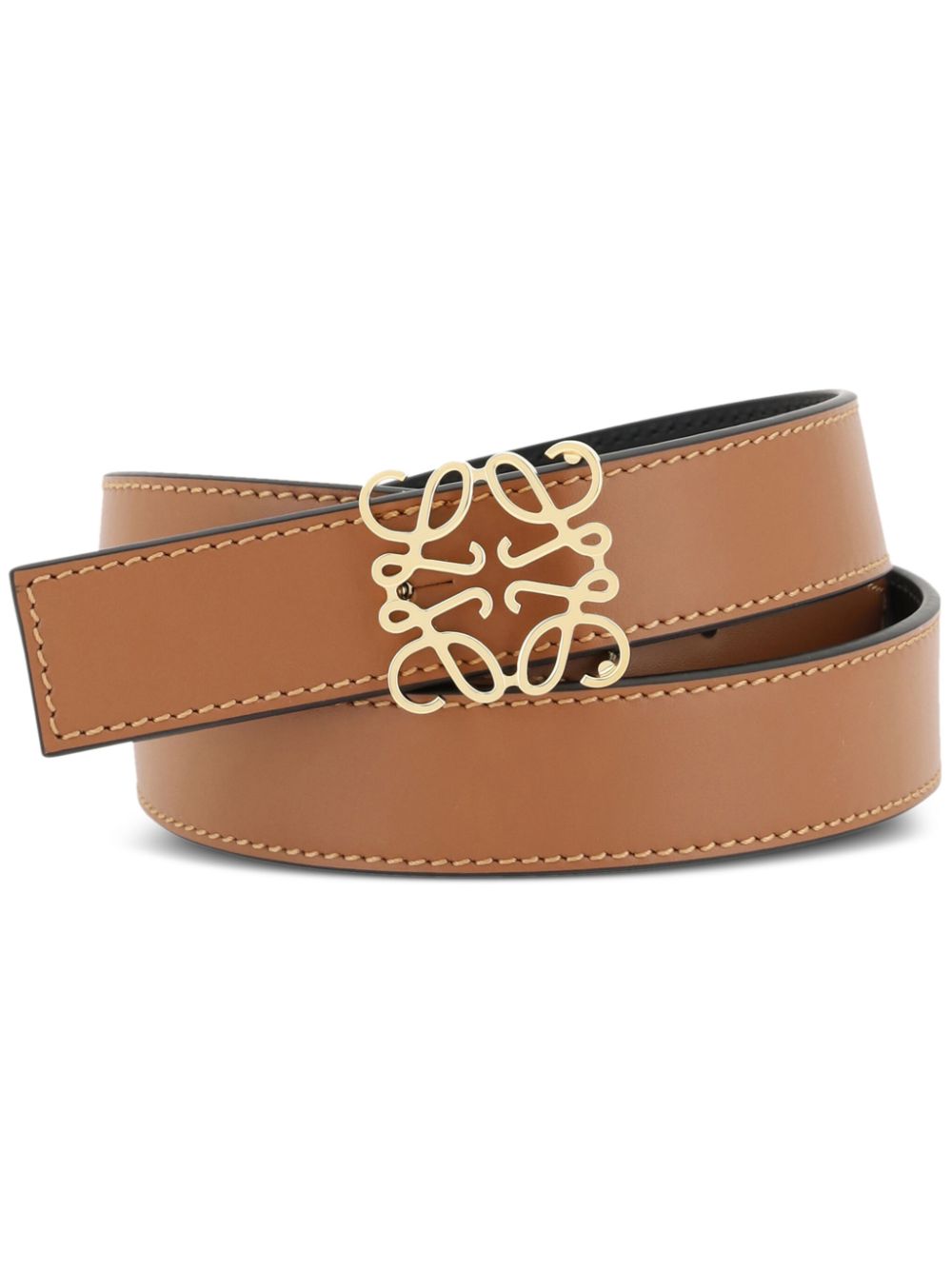 Anagram reversbile leather belt