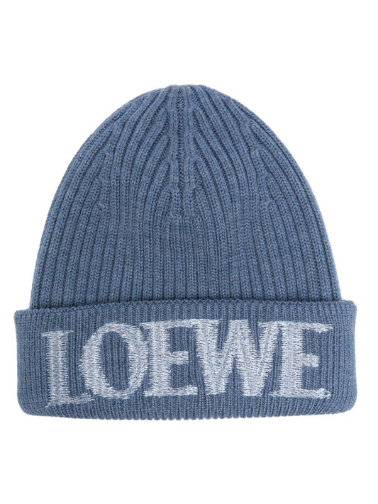 Logo wool beanie