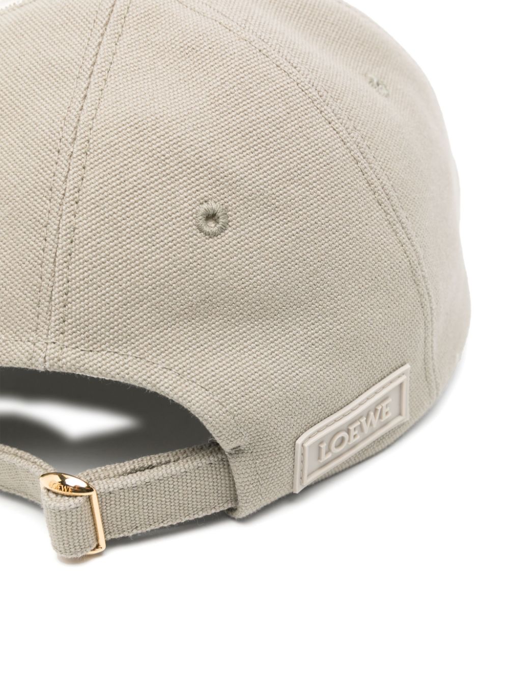 Canvas baseball cap