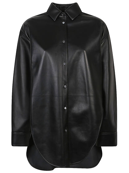 Leather shirt