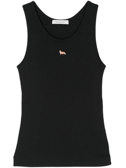 Baby fox cotton tank top