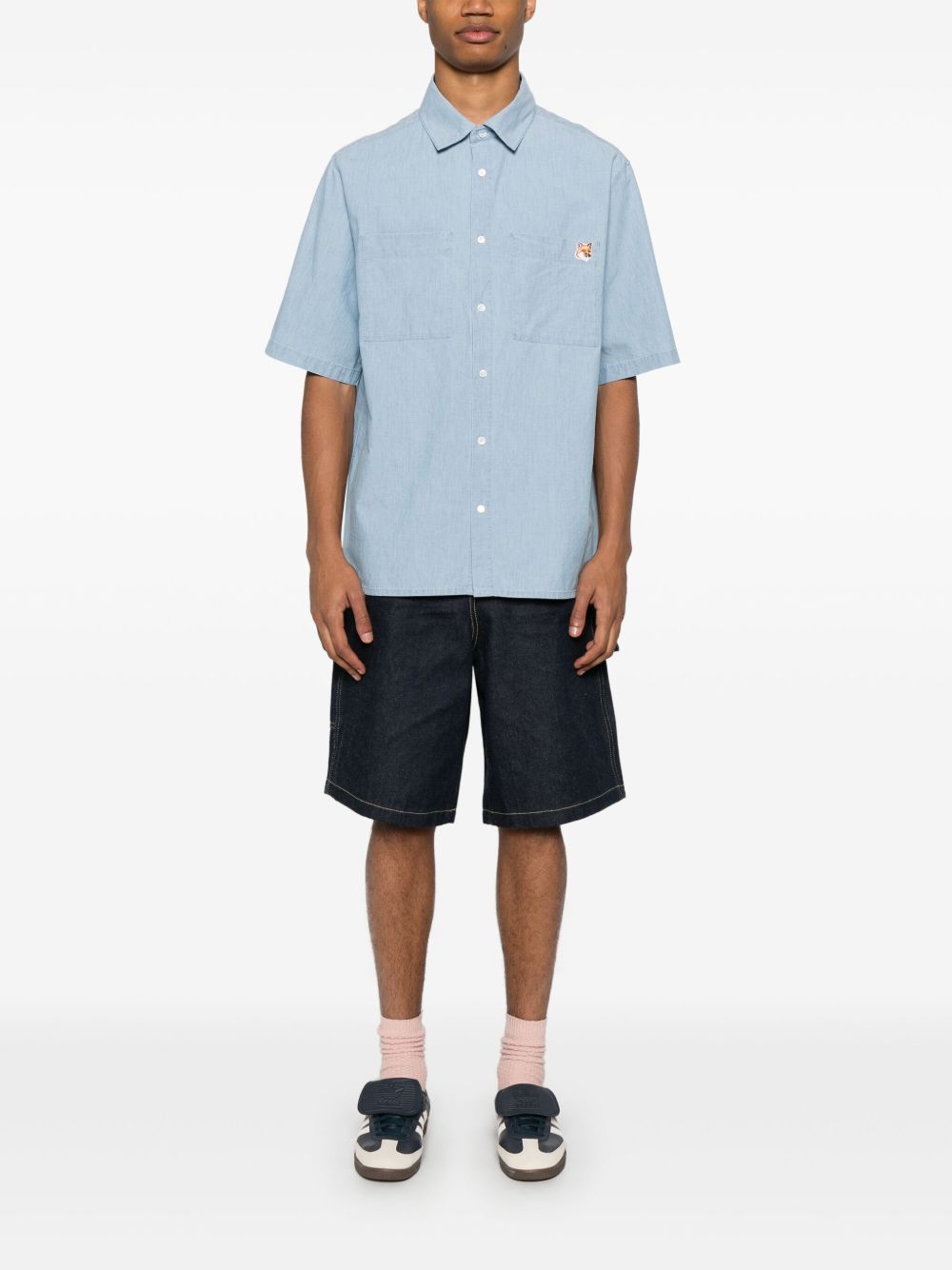 Fox head cotton shirt