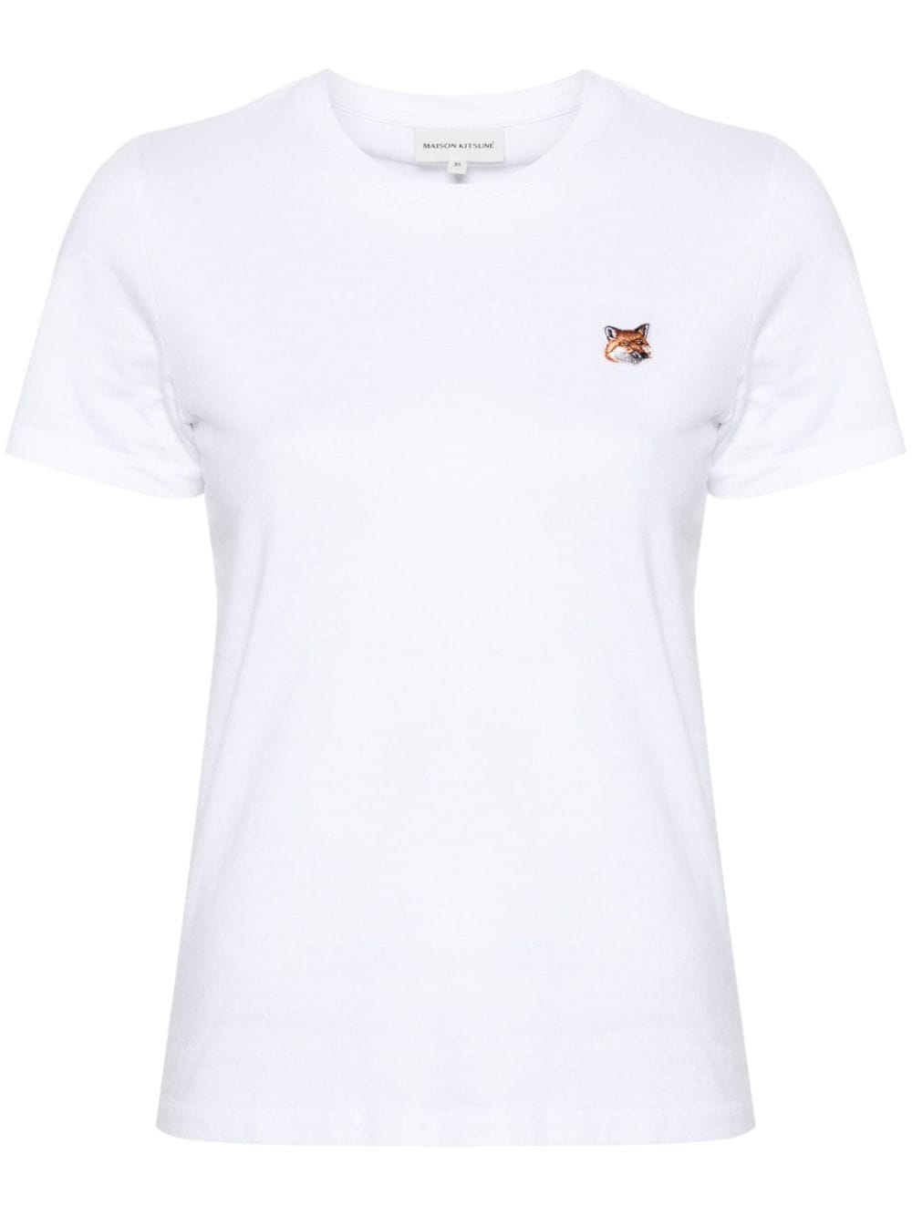 Fox head patch cotton t-shirt
