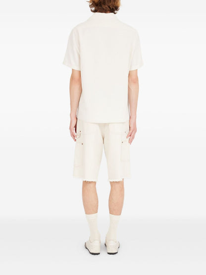 Cotton blend shirt