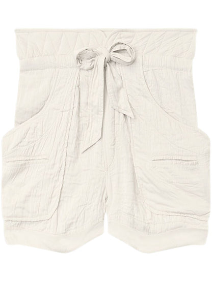 Sereni cotton blend shorts