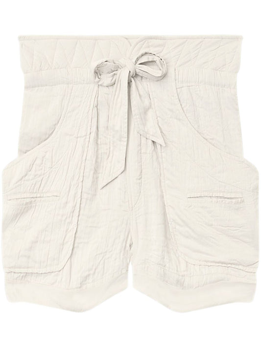 Sereni cotton blend shorts