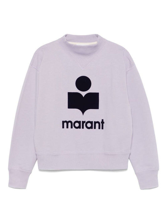 Moby logo cotton sweatshirt