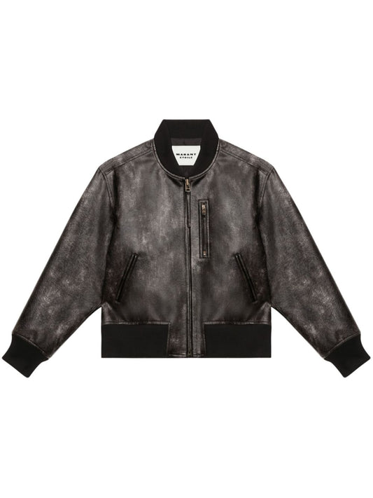 Crisley faux leather jacket