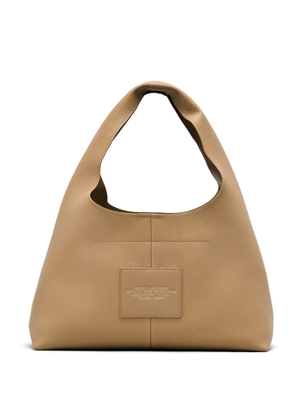 The sack leather hobo bag