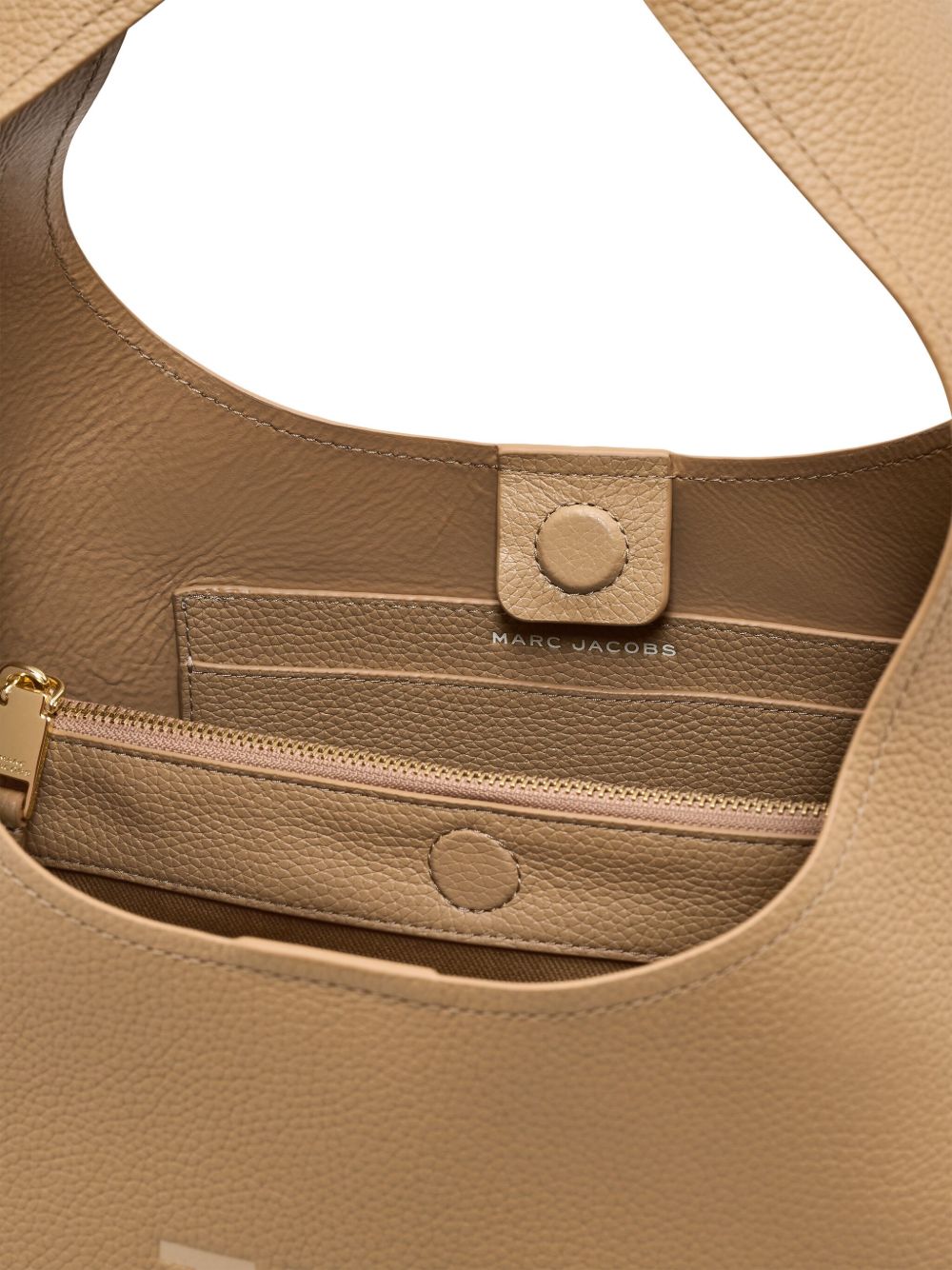 The sack leather hobo bag