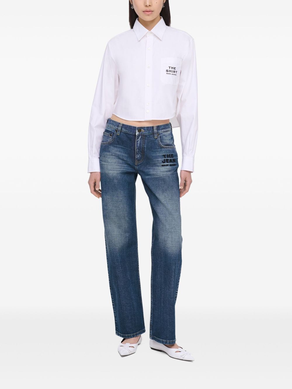 Denim cotton jeans