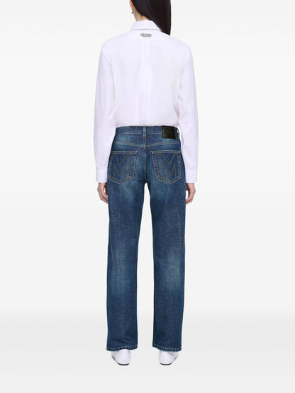 Denim cotton jeans