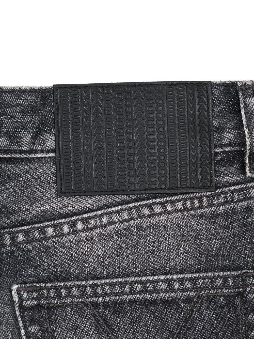 Denim midi skirt