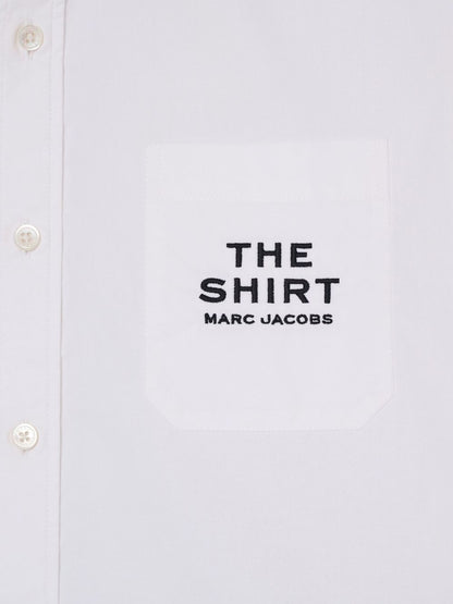 Cotton cropped shirt