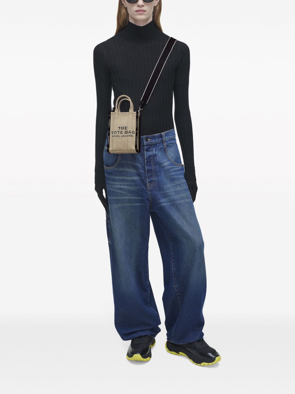 The crossbody tote canvas tote bag