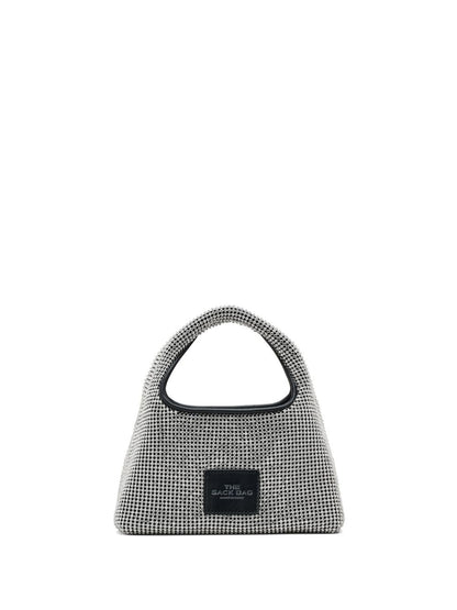 The sack crystal embellished mini hobo bag
