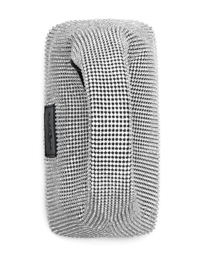 The sack crystal embellished mini hobo bag