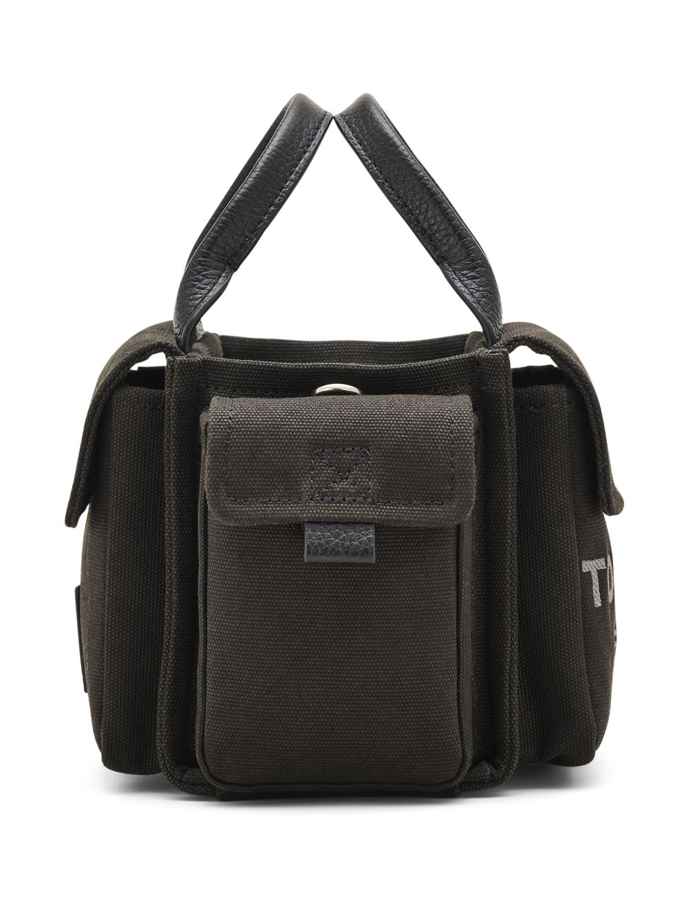 The crossbody tote canvsas tote