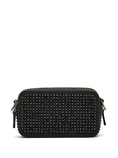 The snapshot crystal embellished camera bag