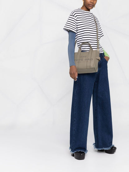 The tote bag small leather tote