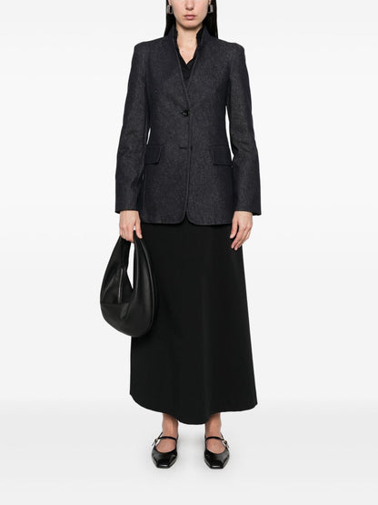 Cotton single-breasted jacket