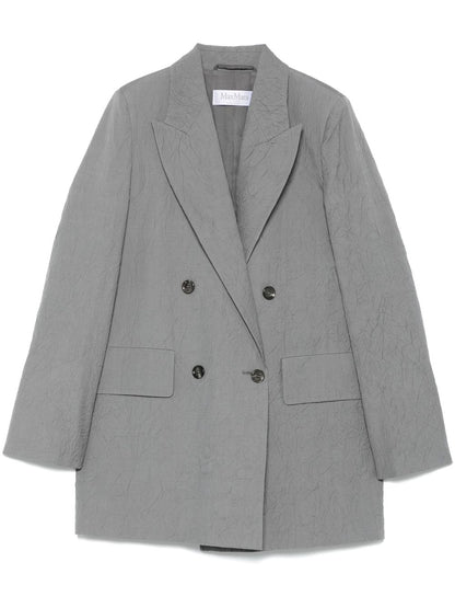 Wool double-breasted jacket