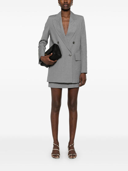 Wool double-breasted jacket
