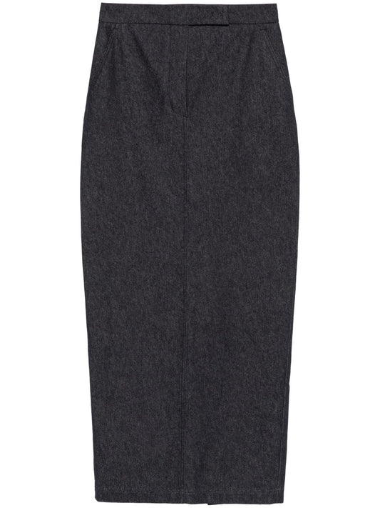 Cotton long skirt