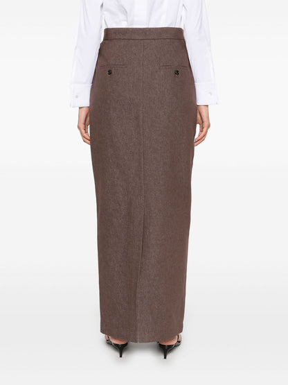 Cotton long skirt
