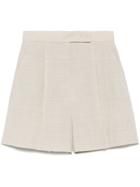 Wool shorts