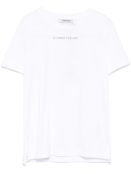 Summer feeling cotton t-shirt