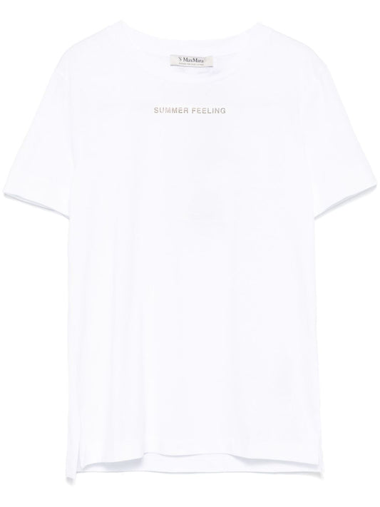 Summer feeling cotton t-shirt