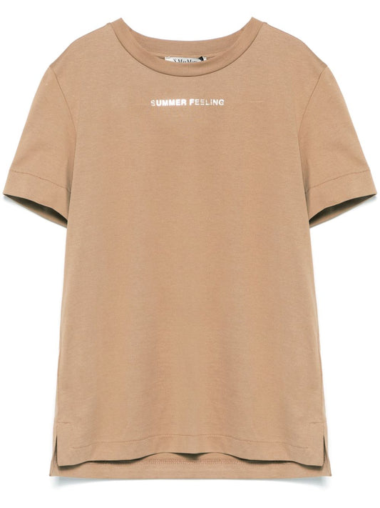 Summer feeling cotton t-shirt