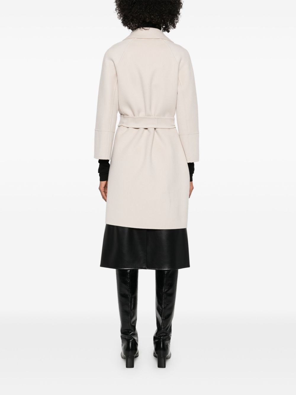 Wool midi coat