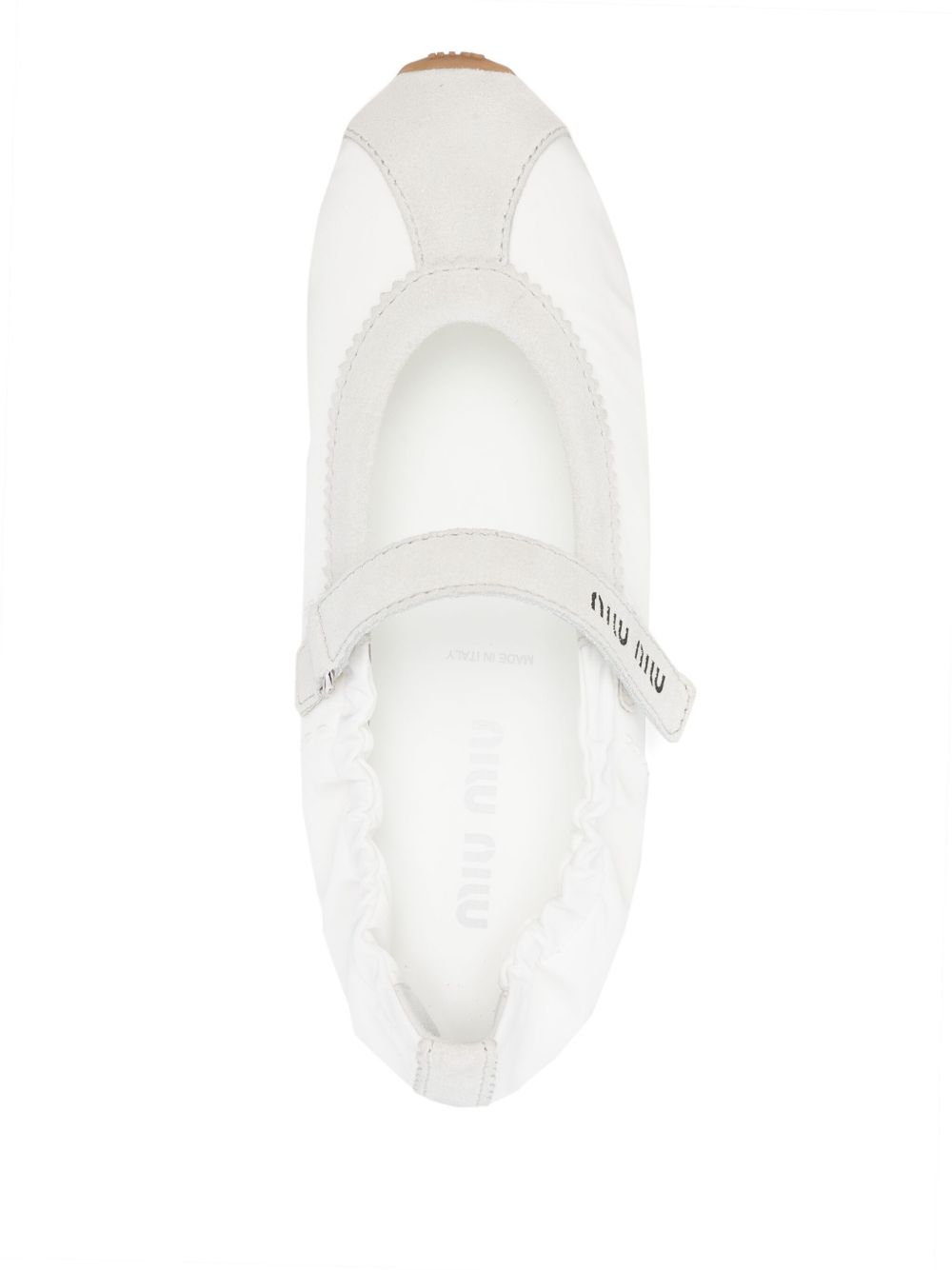 Suede leather ballets