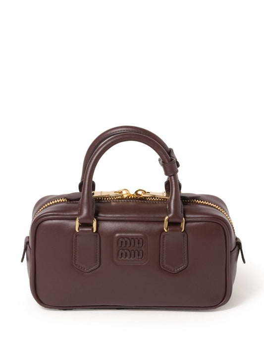 Arcadie leather handbag