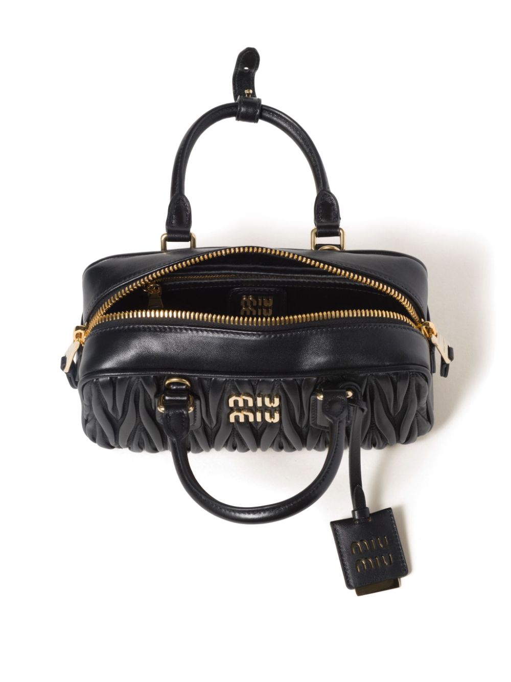 Arcadie matelassé leather handbag