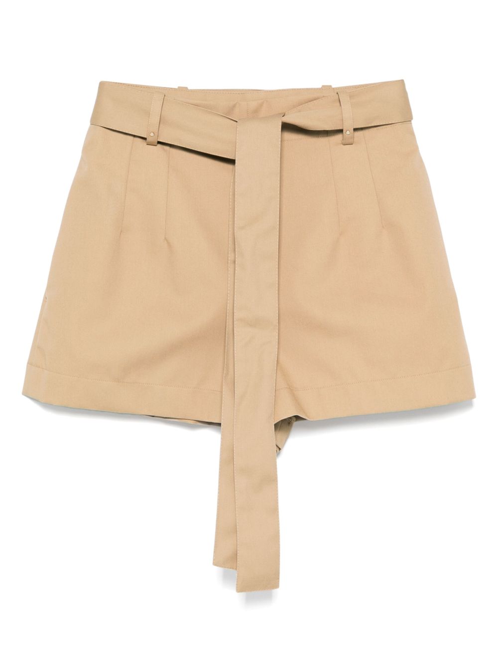 Cotton blend shorts