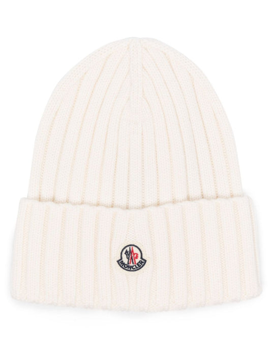 Logo wool beanie