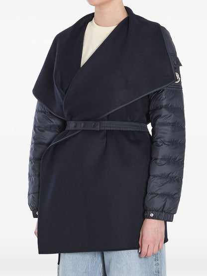 Wool and nylon cape